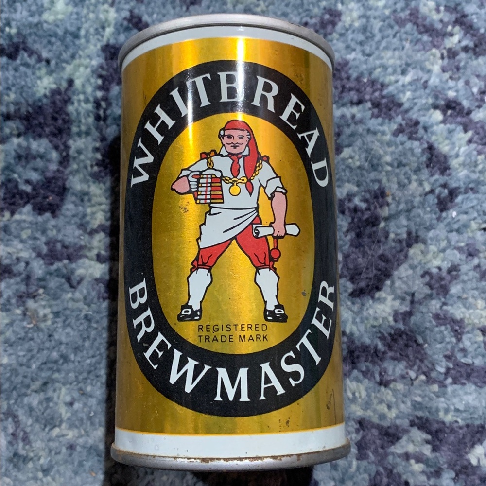 Whitbread Brewmaster beer empty collectible can London England